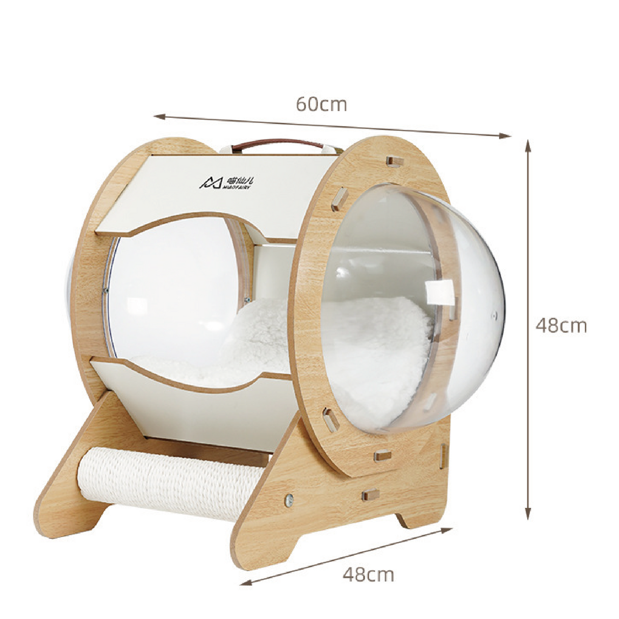 圓形膠囊貓窩 太空艙貓窩