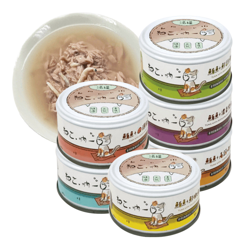 ねこ 吶一口 無穀貓湯罐 貓罐頭 80g