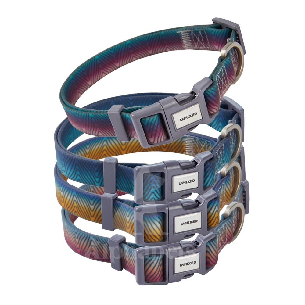 UNMIXED 極光幻彩系列 PVC防水寵物項圈 2種尺寸