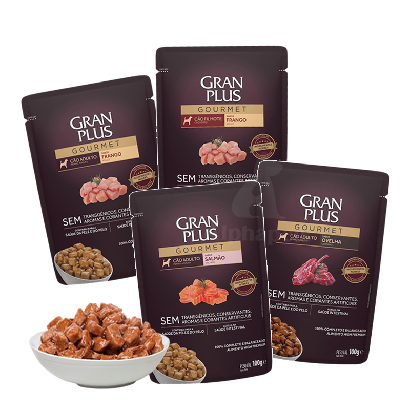 Gran Plus 天然機能犬餐包 主食餐包 100g