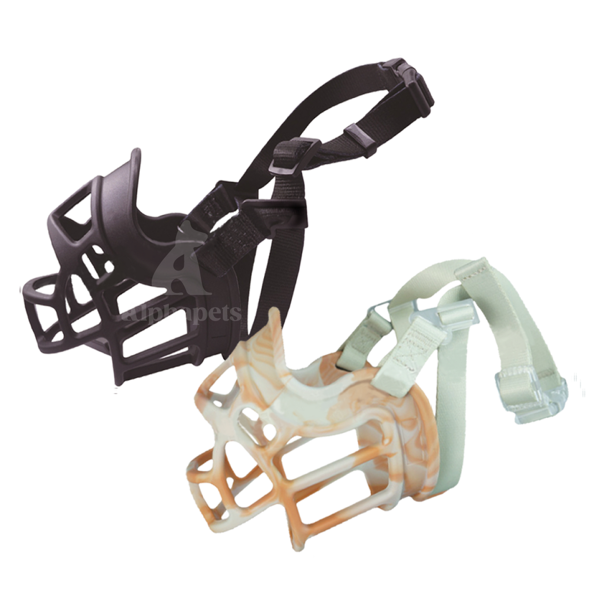 狗嘴套 寵物嘴套 無頭帶款 透氣可調節 尼龍織帶 6種尺寸