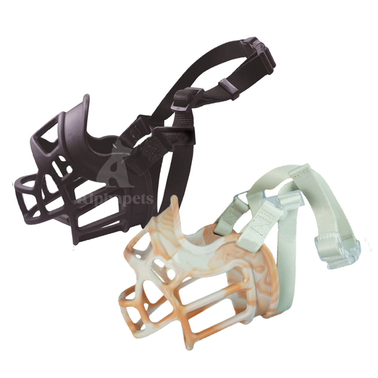 狗嘴套 寵物嘴套 無頭帶款 透氣可調節 尼龍織帶 6種尺寸