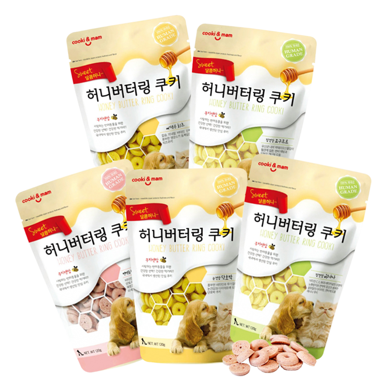 By Cat喵洽普 Cookie&Mam 蜂蜜奶油餅乾 犬貓零食