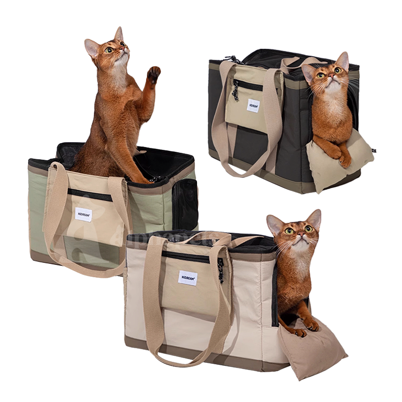 HiDREAM 休閒寵物單肩包 寵物背包 托特包