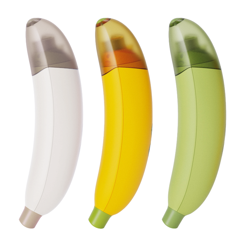 AIWO艾窩 香蕉寵物充電式磨甲器 黃色 綠色 咖啡色