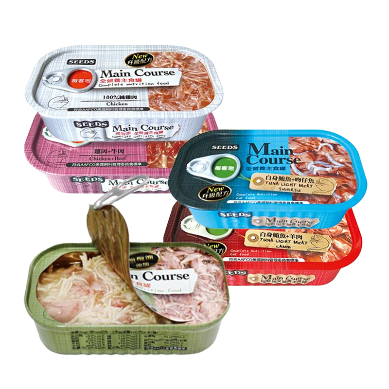 SEEDS惜時 Main Course 每客思 全營養主食罐 貓主食罐 115g