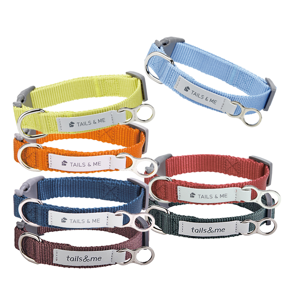 tails&me 尾巴與我 經典尼龍帶項圈 Nomo單色系列 寵物項圈