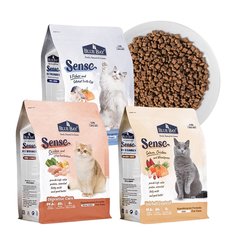 BLUE BAY倍力 SENSE 貓飼料 機能保健天然貓糧 1.5kg / 6kg
