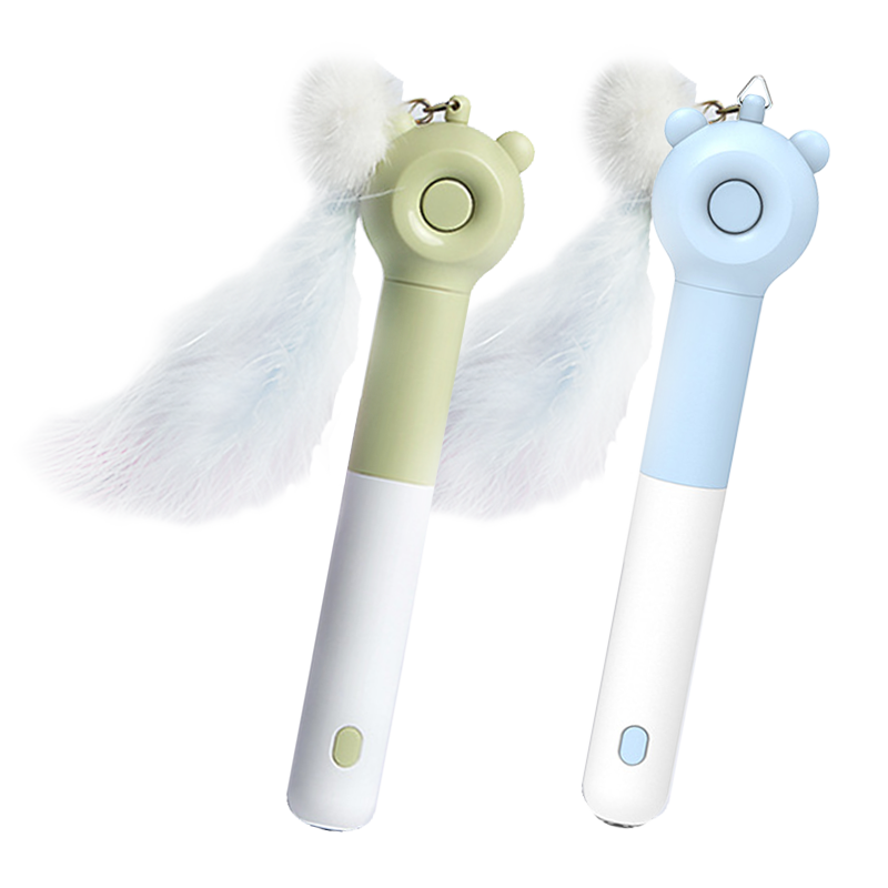 AIWO 艾窩 小熊雷射逗貓棒 可伸縮逗貓棒