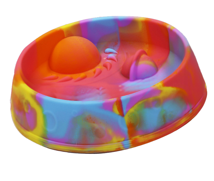 LaRoo萊諾 矽膠摺疊碗 慢食碗 慢食墊 寵物外出碗