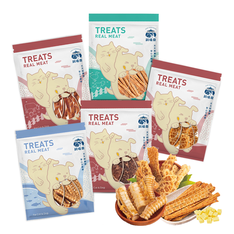 Fudohouse 飼糧倉 寵物零食 低脂雞肉 肉乾 肉條 原肉零食 犬貓可食