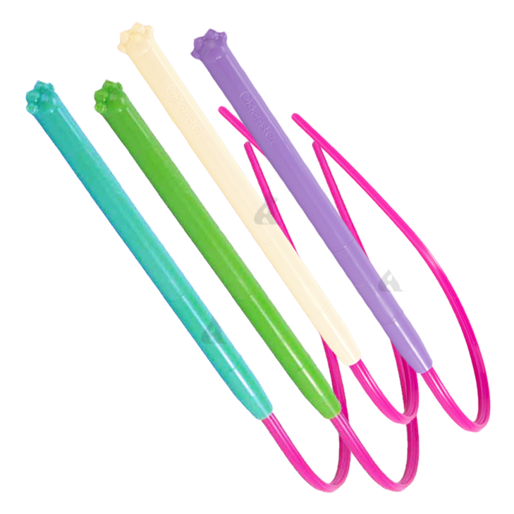 Q-MONSTER 小皮鞭逗貓棒 矽膠逗貓棒 矽膠條可替換