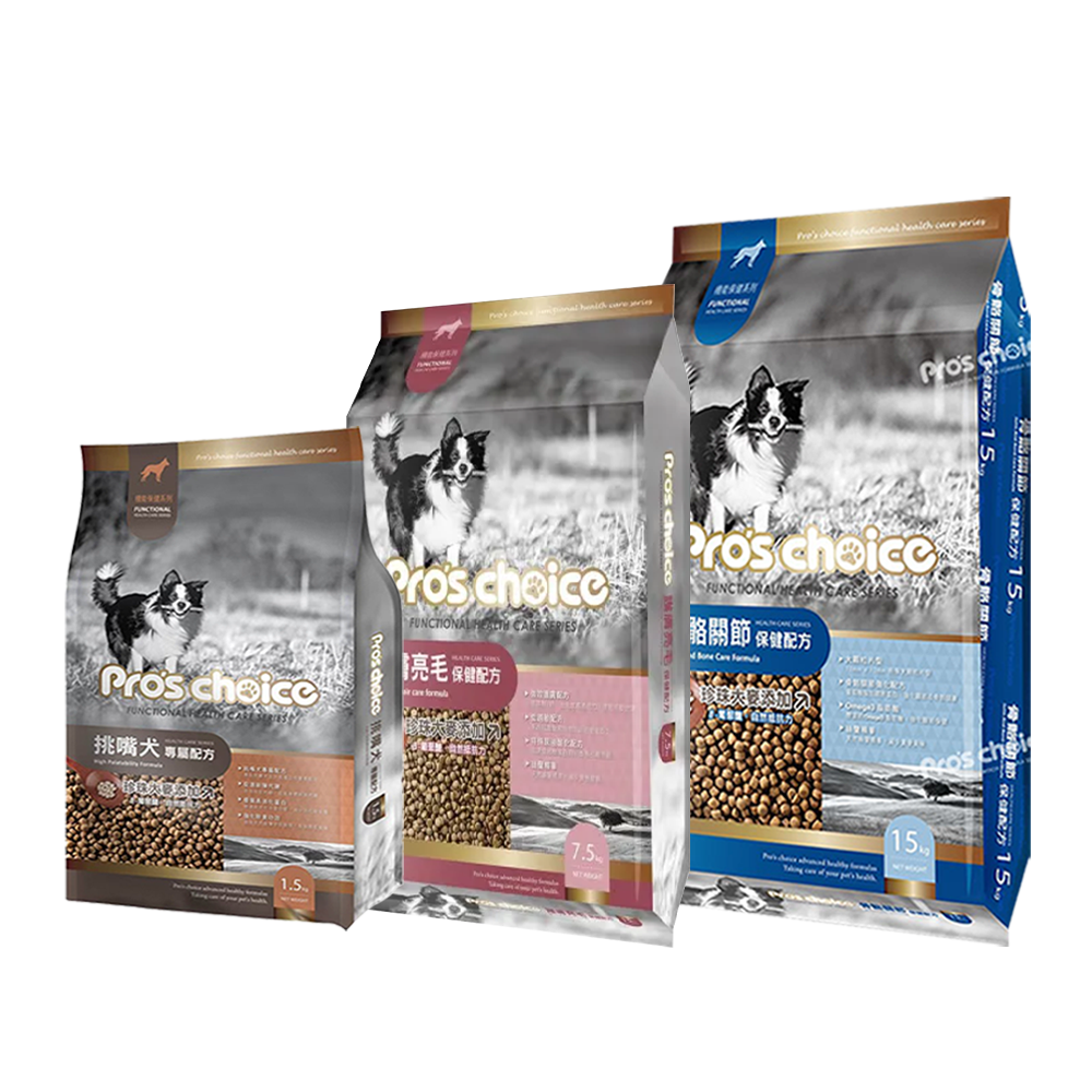Pro's Choice博士巧思 機能保健系列 狗飼料 1.5kg / 7.5kg / 15kg