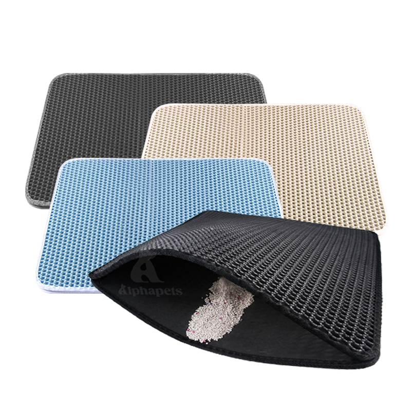 EVA雙層貓砂墊 貓砂盆落砂墊 寵物落砂墊