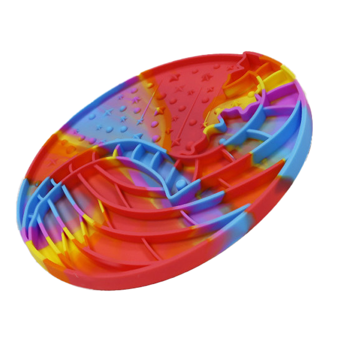 LaRoo萊諾 矽膠摺疊碗 慢食碗 慢食墊 寵物外出碗