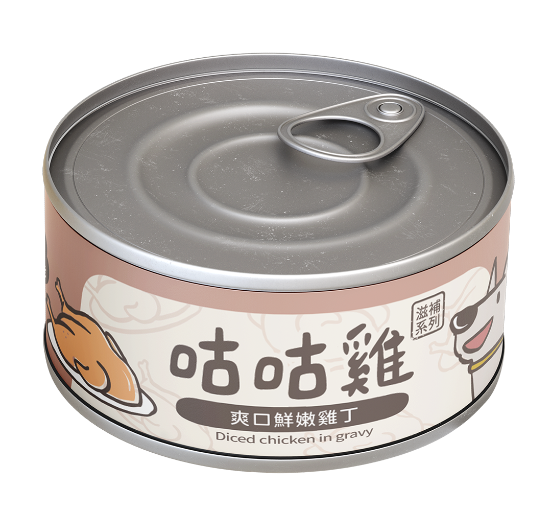 咕咕雞 滋補系列  無穀犬罐  80g