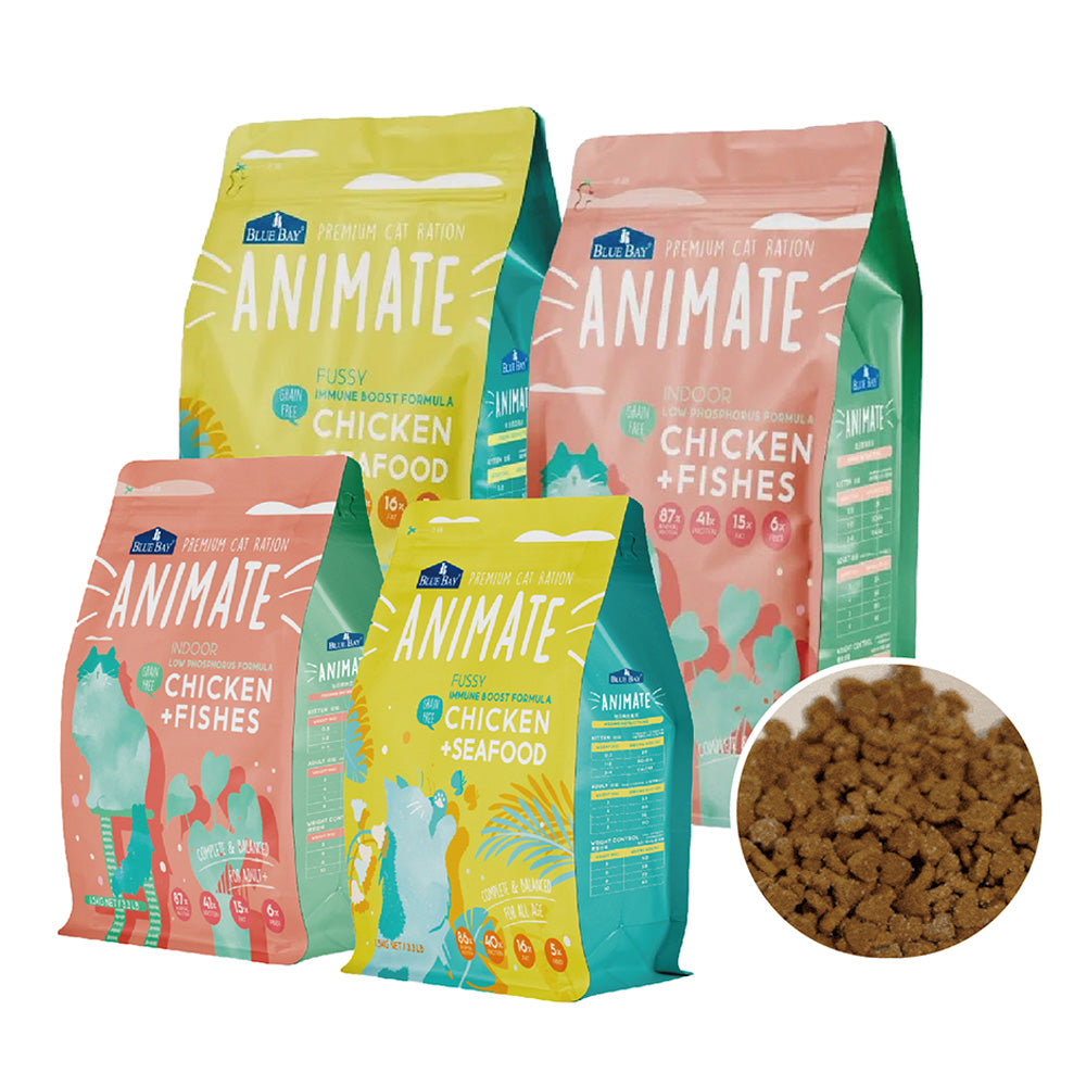 BLUE BAY倍力 Animate 無穀貓飼料 貓乾糧 1.5kg / 4.5kg