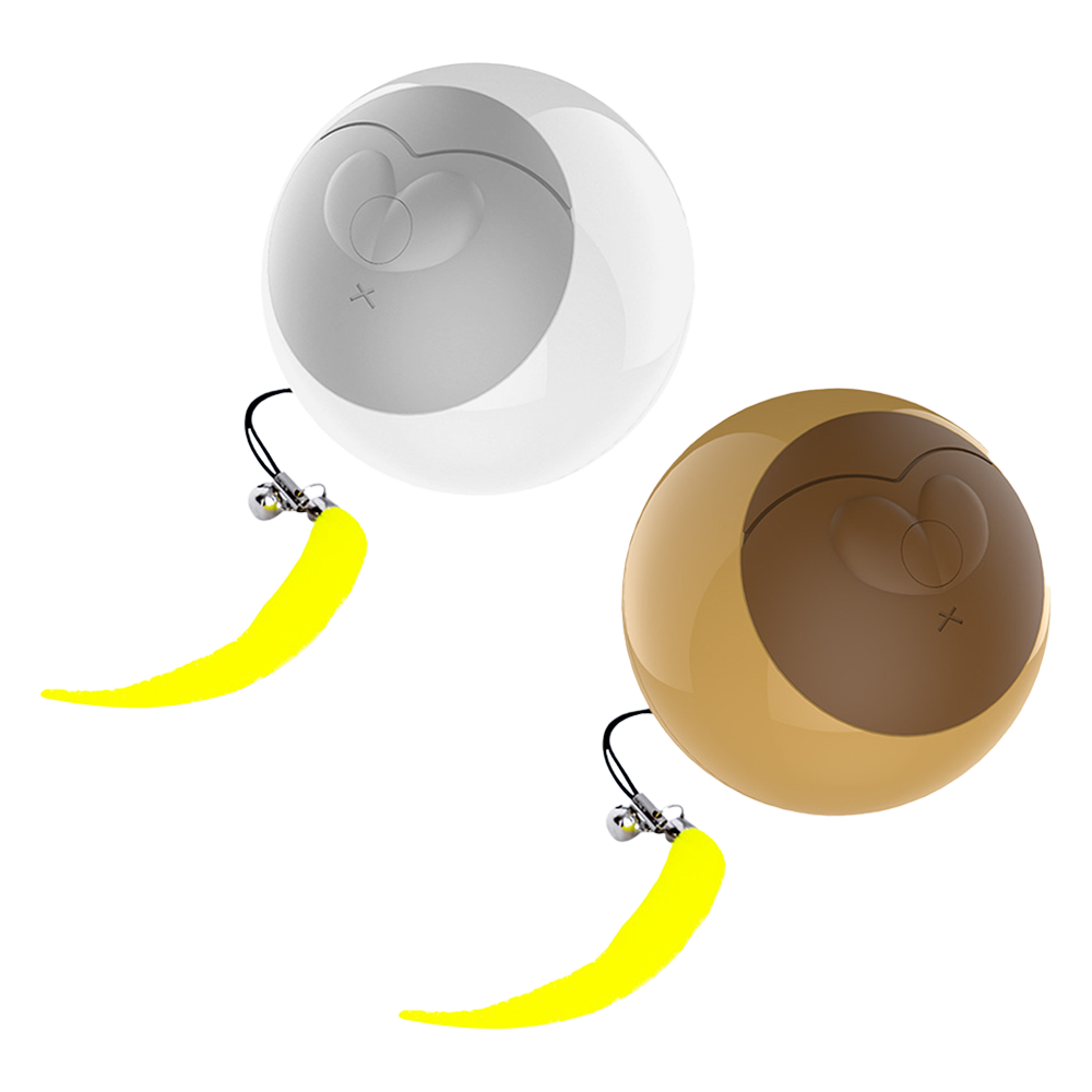 AIWO艾窩 自動遛貓紅點漏食滾動球 寵物智能滾滾球  USB充電 自動逗貓球 智能逗貓球 漏食球