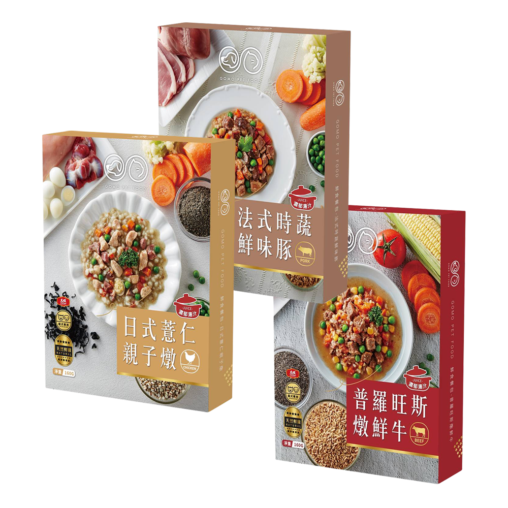 GOMO大成 鮮食餐包 犬貓適用 160g