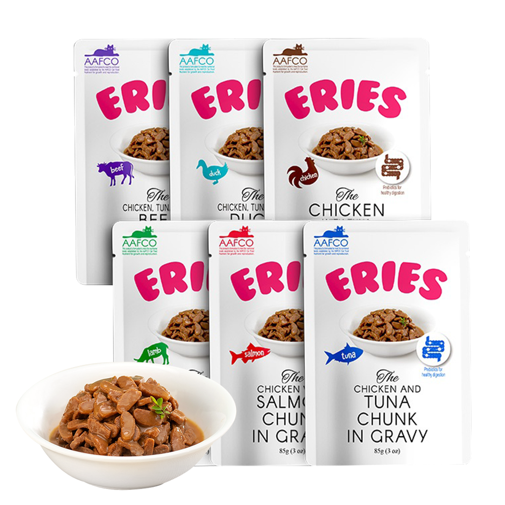 ERIES 伊瑞思 益生元主食餐包 貓餐包 主食餐包 85g