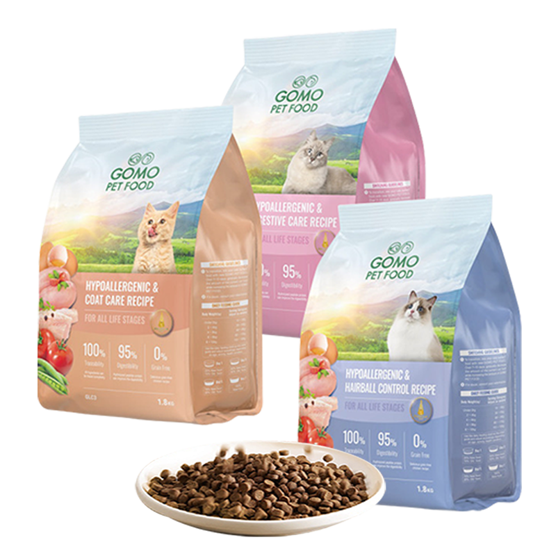 GOMO大成 全齡貓無穀低敏化毛 / 美膚亮毛配方 貓糧 貓飼料 1.8kg / 3.5kg