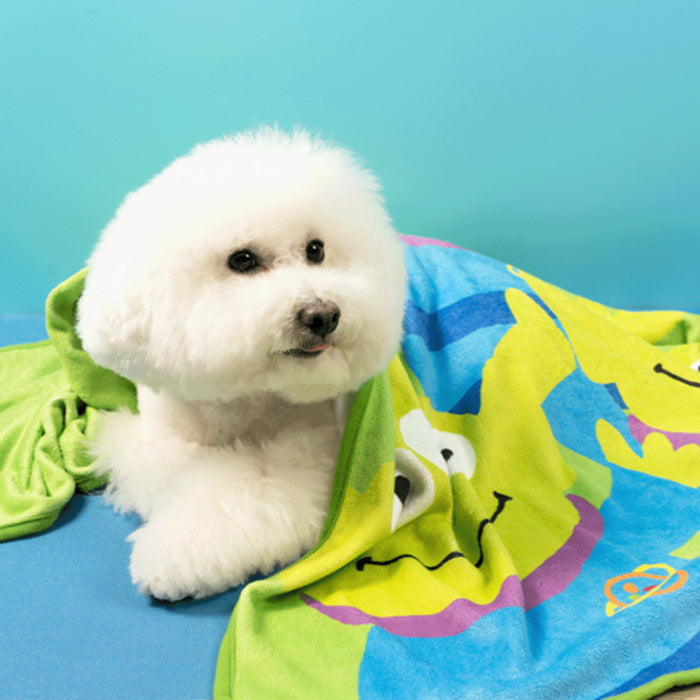 DogCatStar汪喵星球 玩具總動員系列 吸水速乾浴巾 寵物浴巾 Disney 迪士尼正版授權