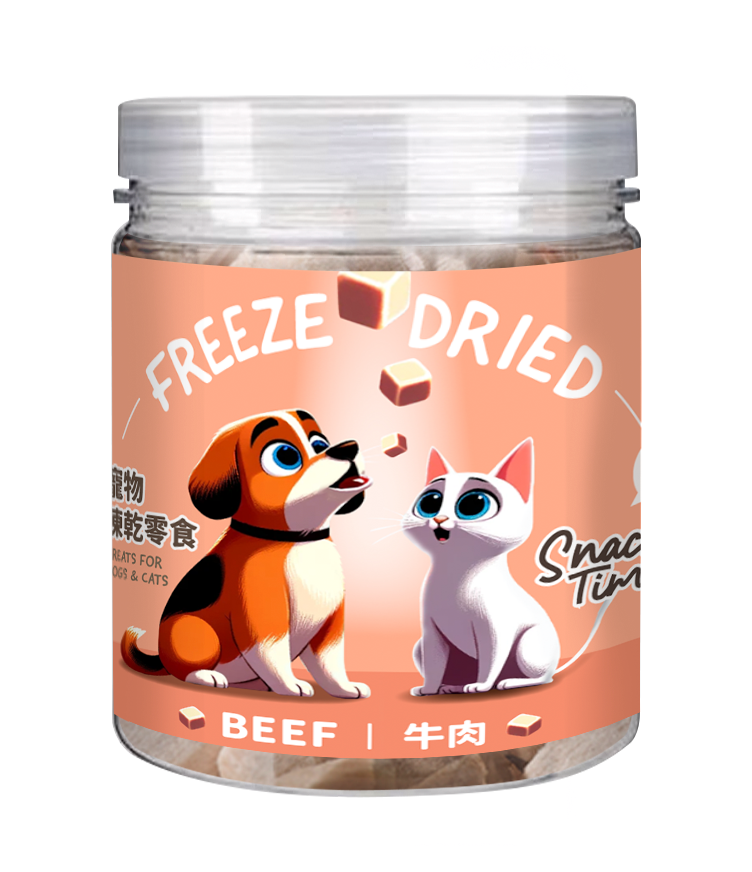 Snack Time 點心時間 MIT雞肉 牛肉 紫薯 貓草凍乾 寵物零食 75g