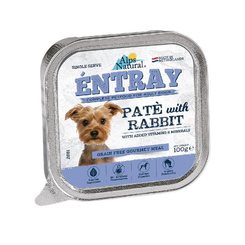 Alps Natural 阿爾卑斯 無穀主食犬餐盒 100g 荷蘭製造 原裝進口