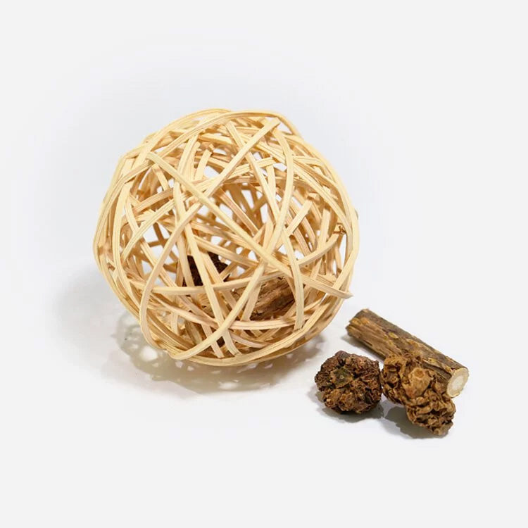 Catwant貓咪旺農場 貓咪玩具球 木天蓼棒 蟲癭果 大藤球