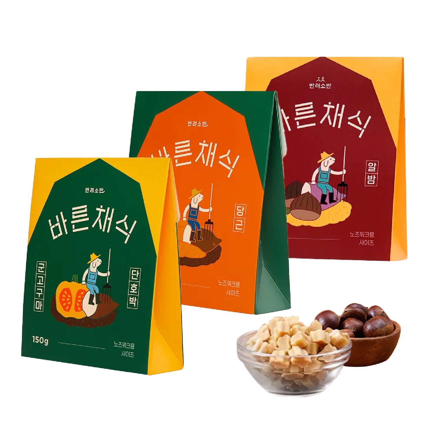 Petsoban 寵膳桌 蔬食小點系列 烤紅薯+南瓜 烤紅薯+紅蘿蔔 烤紅薯+栗子 狗狗專食