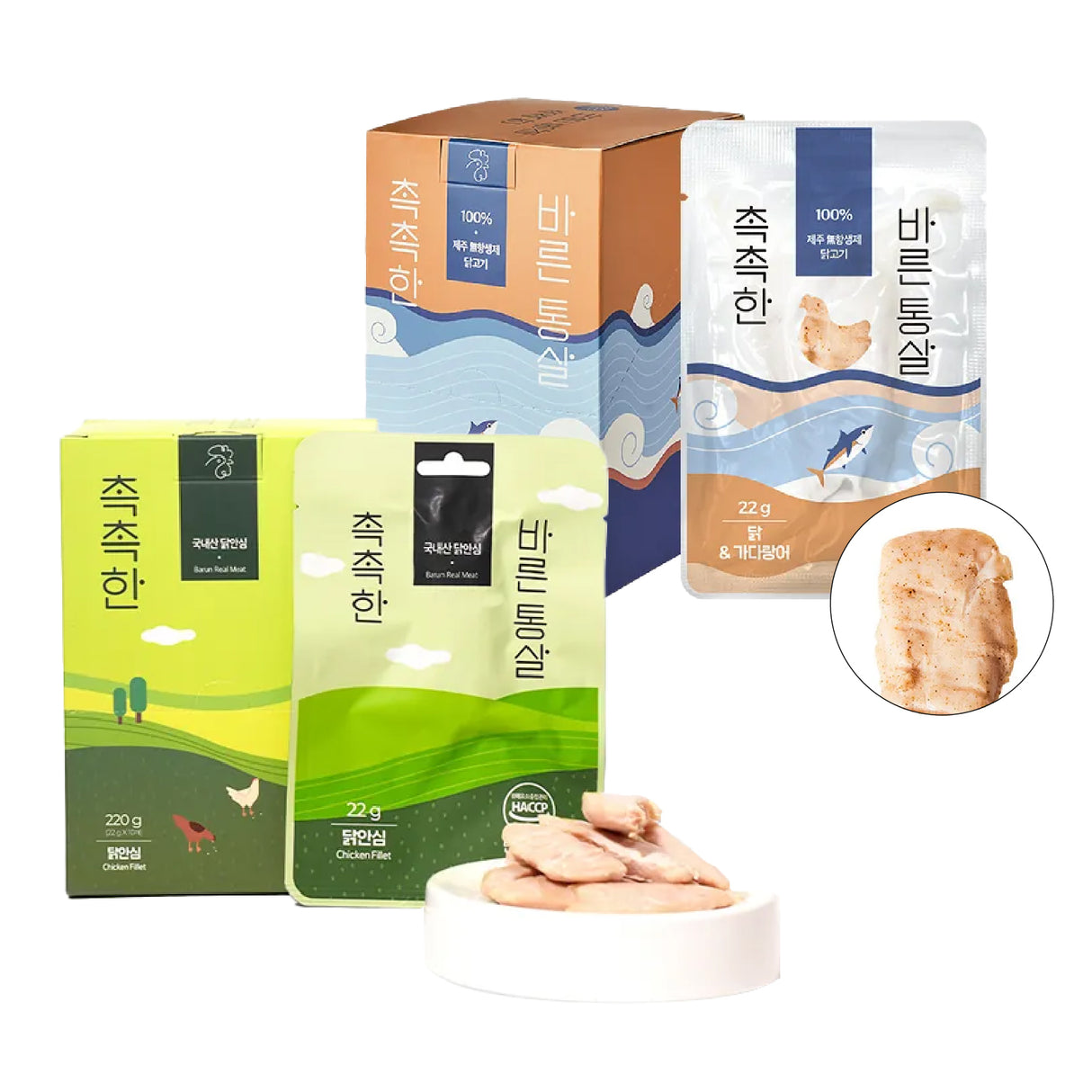 Petsoban寵膳桌 即食鮮肉塊 鰹魚雞胸肉 嫩雞柳 貓狗可食