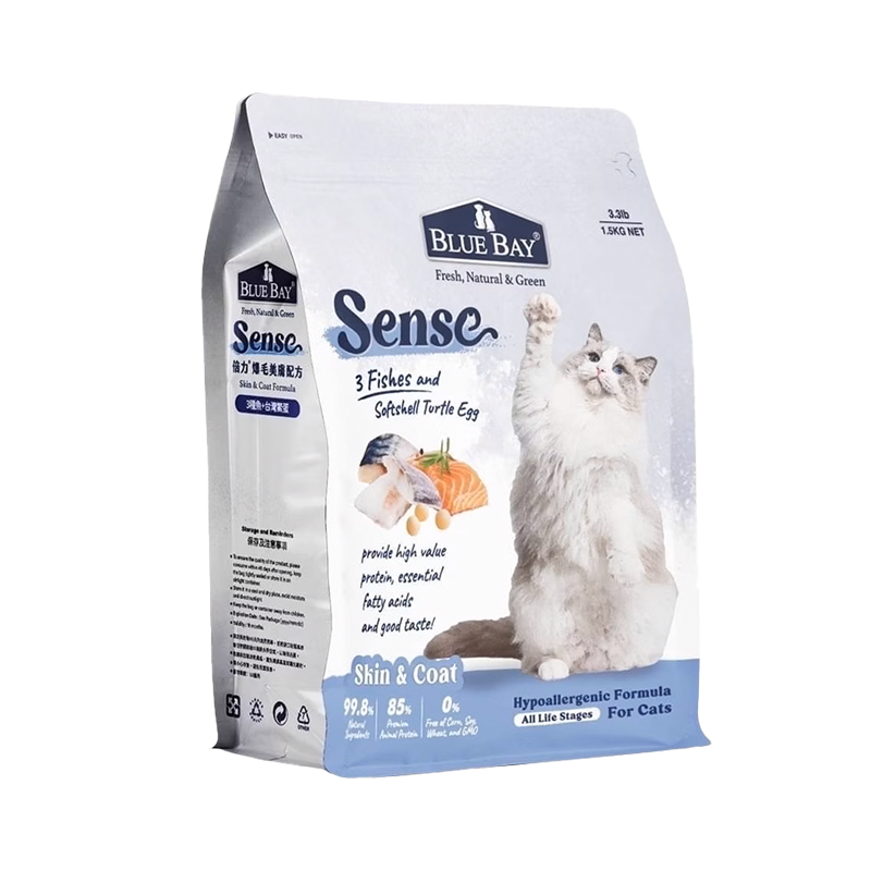BLUE BAY倍力 SENSE 貓飼料 機能保健天然貓糧 1.5kg / 6kg