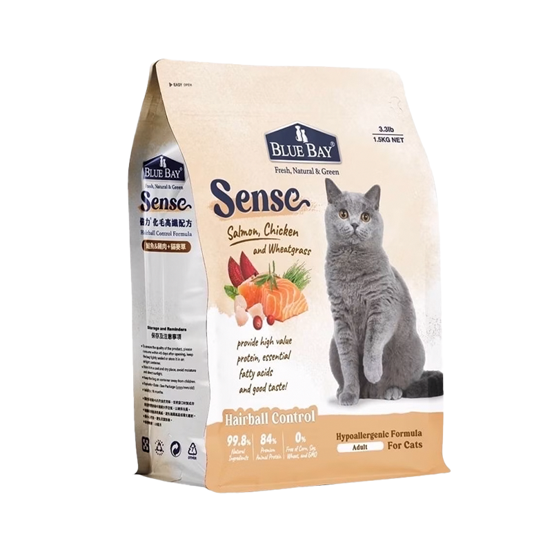BLUE BAY倍力 SENSE 貓飼料 機能保健天然貓糧 1.5kg / 6kg