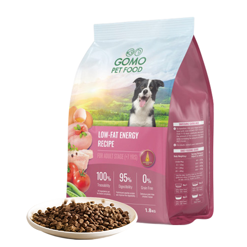 GOMO大成 熟齡犬無穀低脂活力配方犬糧 老狗專用 1.8kg