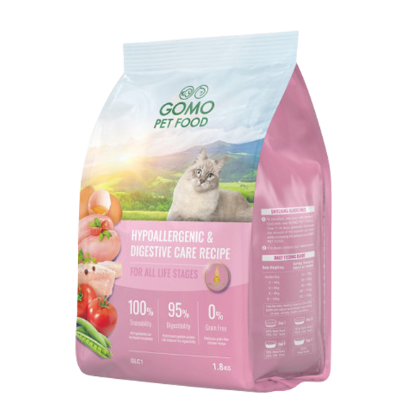 GOMO大成 全齡貓無穀低敏化毛 / 美膚亮毛配方 貓糧 貓飼料 1.8kg / 3.5kg