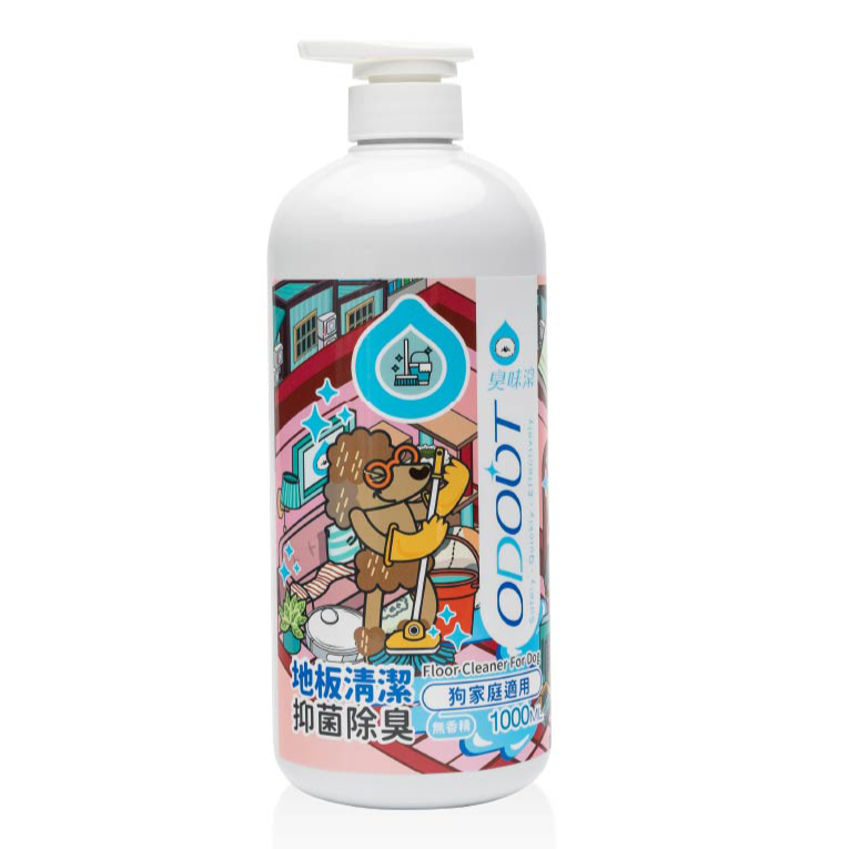 ODOUT 臭味滾 地板清潔(狗家庭適用) 1000ml