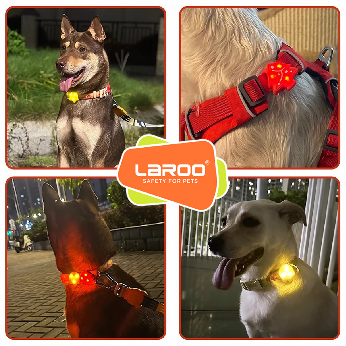 LaRoo萊諾 聖誕節限定 聖誕樹 / 聖誕鈴噹 發光吊墜