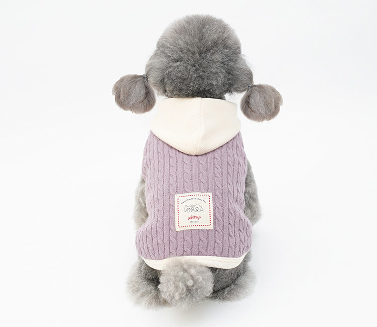 PETTRIP 連帽毛衣背心