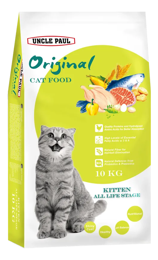UNCLE PAUL保羅叔叔 低敏低麩質 幼母貓/長毛貓/體態貓 全齡用 貓乾糧 2kg / 10kg