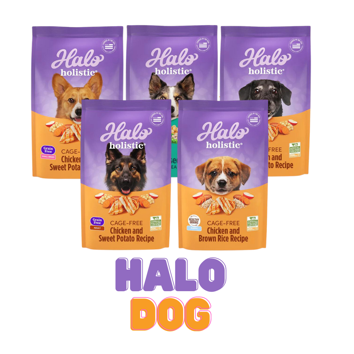 HALO嘿囉 無穀狗飼料 零肉粉 高消化率 成犬 幼犬 狗飼料