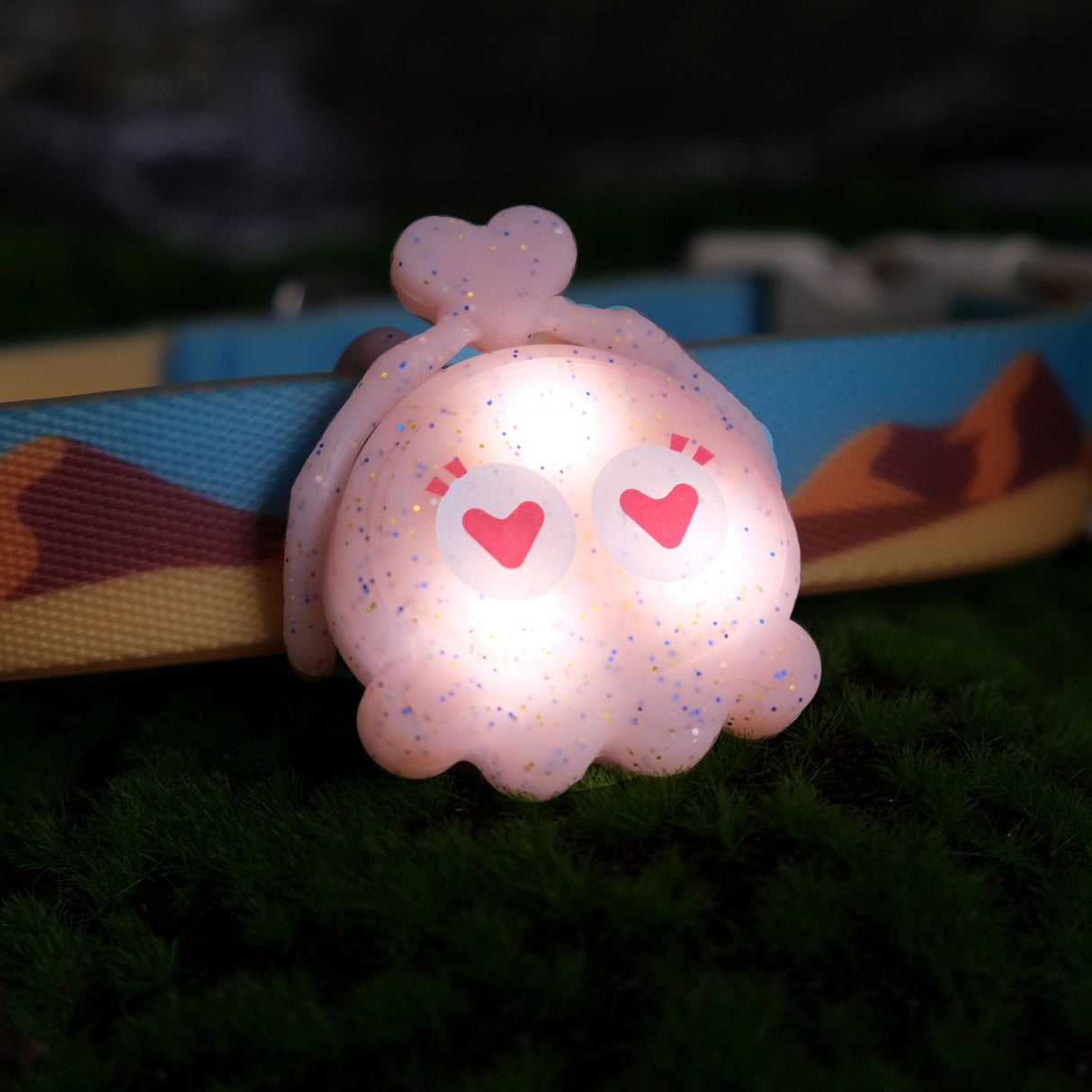 LaRoo 萊諾 糖果章魚LED發光吊墜 寵物項圈吊飾