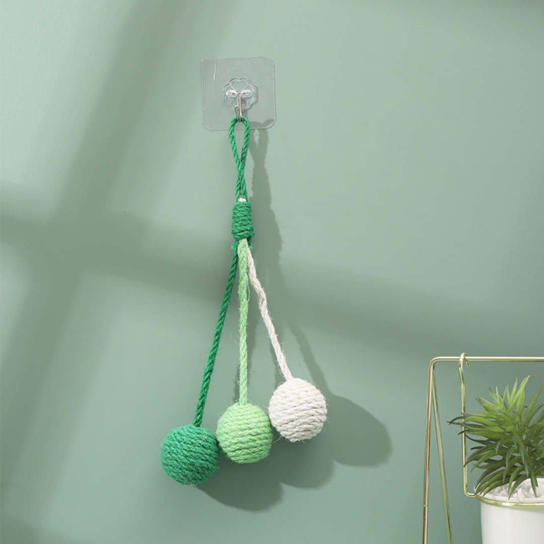 劍麻球 貓玩具 4種顏色