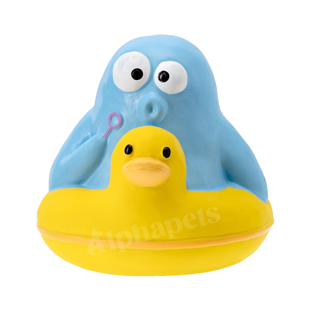 Q-MONSTER 泥塑家族系列 寵物啃咬發聲玩具 狗狗玩具 4款