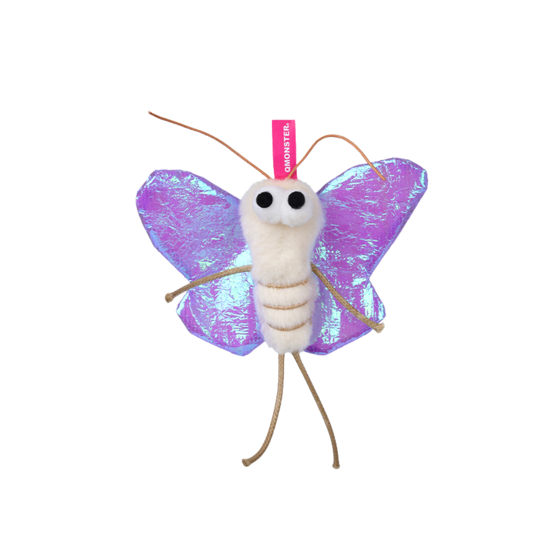 QMONSTER 昆蟲系列 響紙鈴鐺玩具