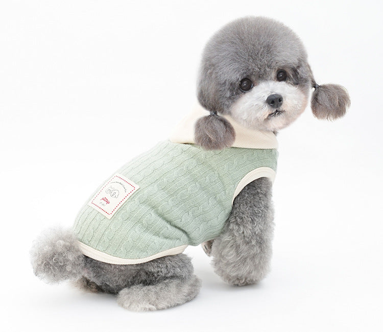 PETTRIP 連帽毛衣背心