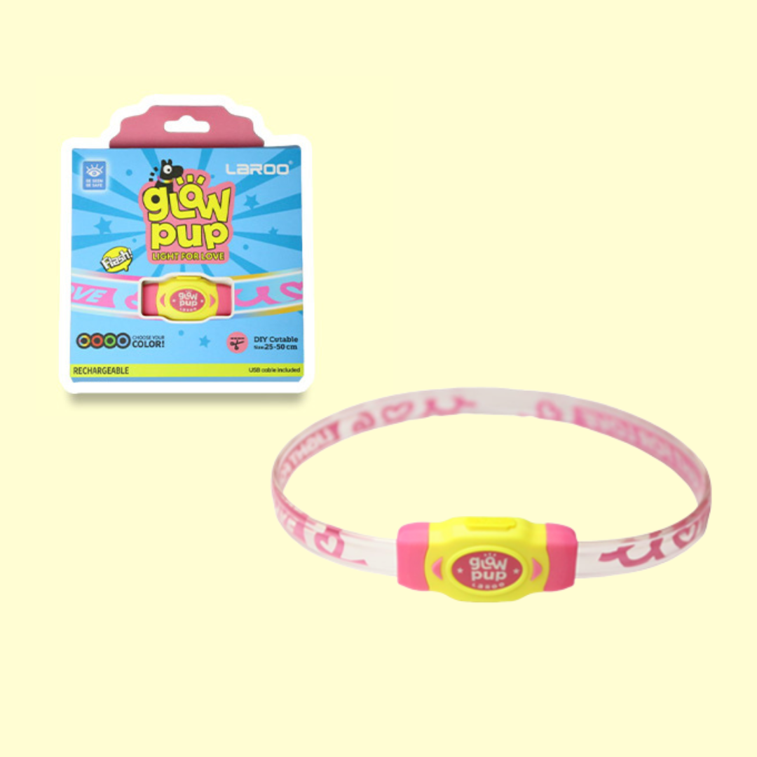LaRoo萊諾 咔啦發光項圈 可剪裁 4色
