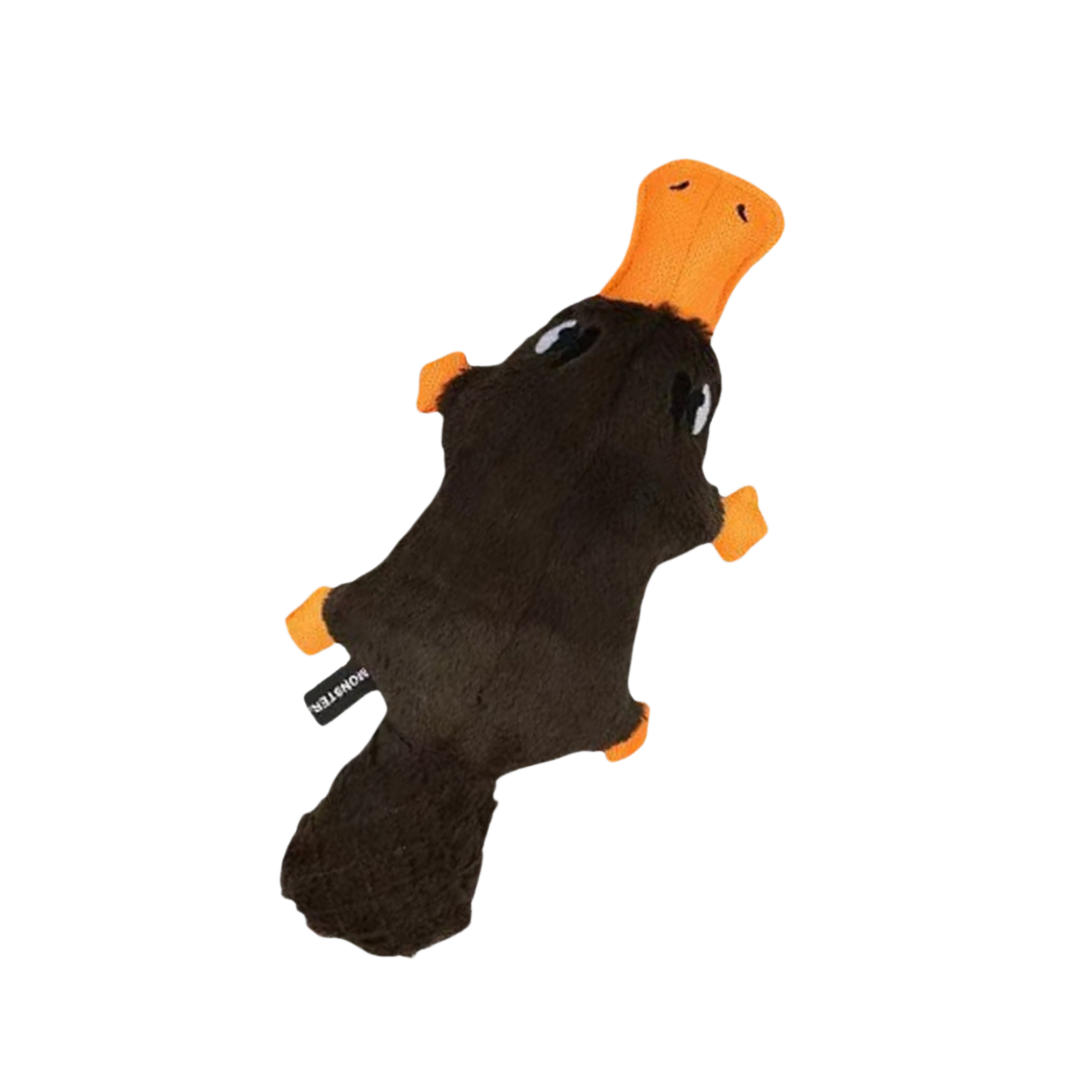 Q-MONSTER 趣味動物造型 發聲毛絨玩具