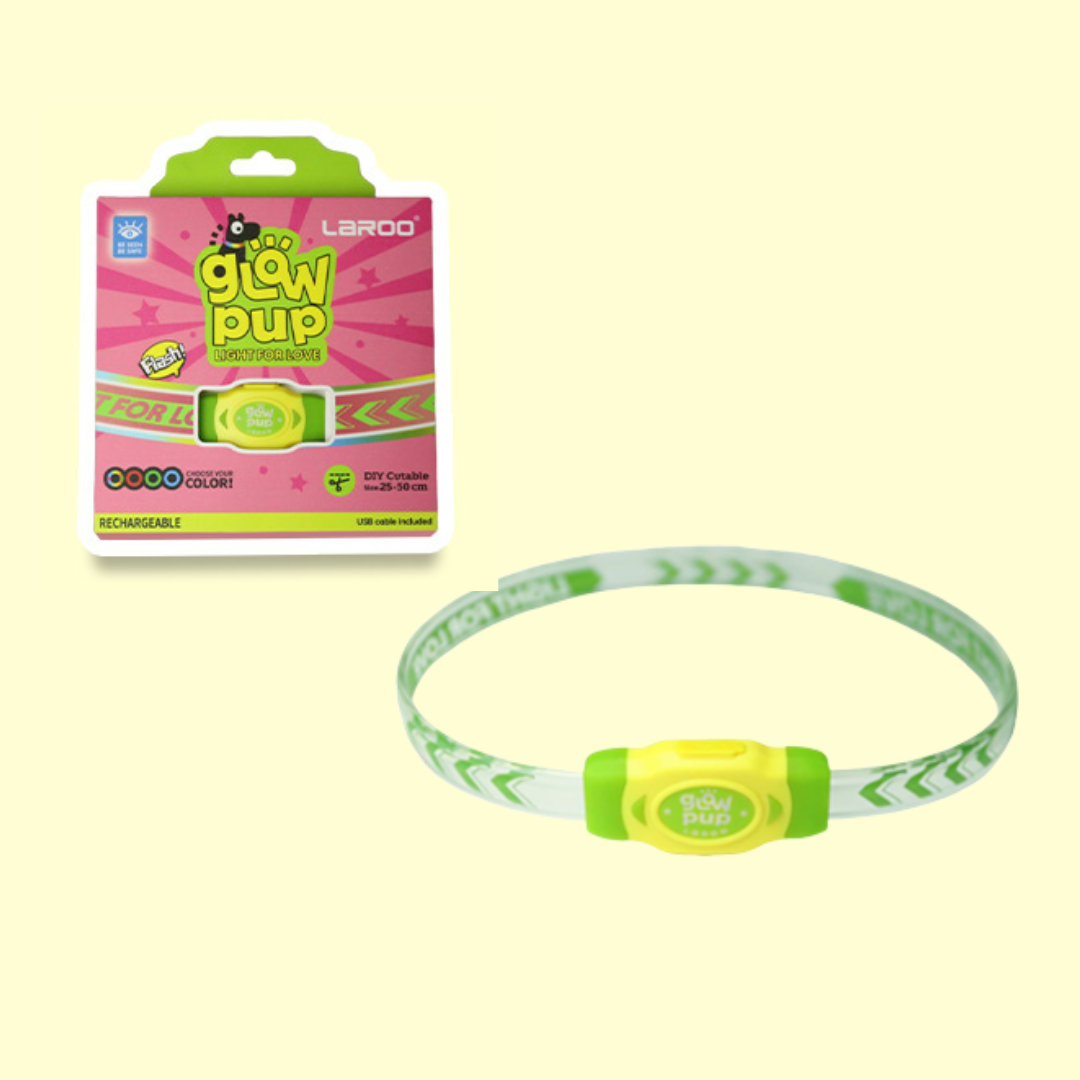 LaRoo萊諾 咔啦發光項圈 可剪裁 4色