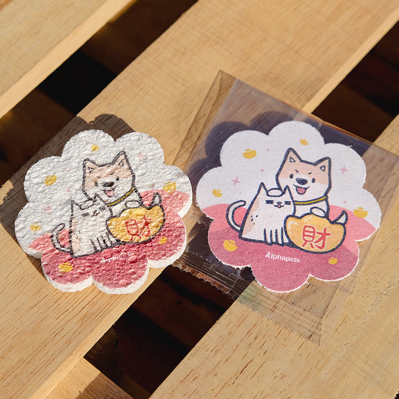 Alpha 木漿清潔海棉 天然木漿棉