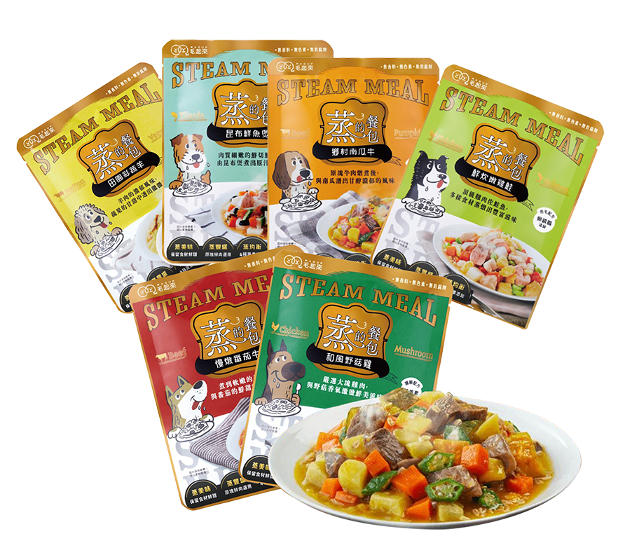 Maoup毛起來 蒸的餐包 150g 寵物鮮食